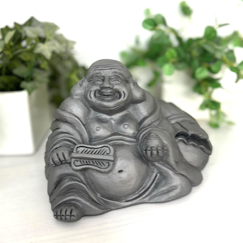 三州鬼瓦工芸品 七福神「布袋様」 その他置物 鬼師kumi 通販 18546917