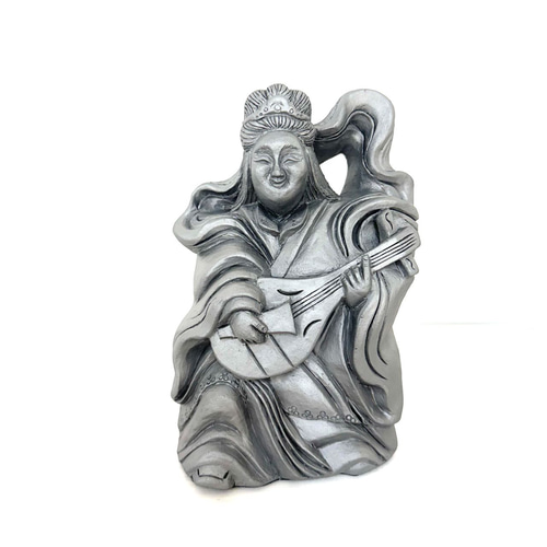 三州鬼瓦工芸品 七福神「弁天様」 その他置物 鬼師kumi 通販