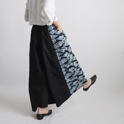 ⁑ラスト１ 　最終ＳＡＬＥ　９８ｃｍ　股下タック　袴パンツ　ワイド和オリエンタル　高身長さんにもY98K 9枚目の画像