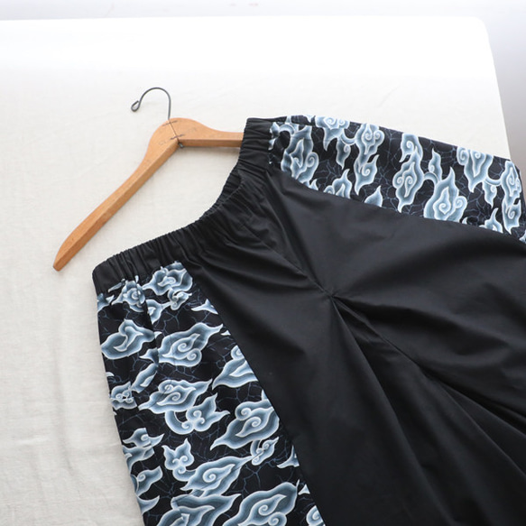 ⁑ラスト１ 　最終ＳＡＬＥ　９８ｃｍ　股下タック　袴パンツ　ワイド和オリエンタル　高身長さんにもY98K 3枚目の画像