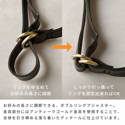 ショルダーバッグ トート ボディバッグレディース 3Way 本革 バッグ レザー HAB031 15枚目の画像
