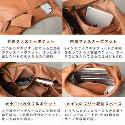 ショルダーバッグ トート ボディバッグレディース 3Way 本革 バッグ レザー HAB031 11枚目の画像