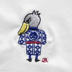 エリマキトカゲのTシャツS,M,Lホワイト Tシャツ まくお雑貨店 通販