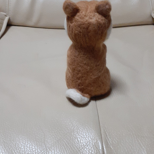 羊毛フェルト 秋田犬 羊毛フェルト Kingこうた 通販 18547498