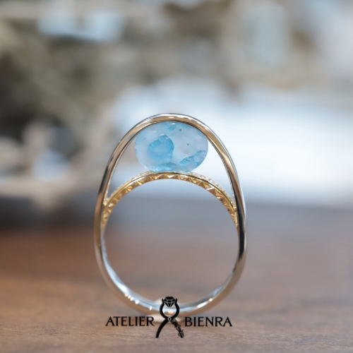 え？早い者勝ち！パライバトルマリンインクォーツ ブラジル産パライバトルマリンインクォーツ 8.0mm/1.199ctルース