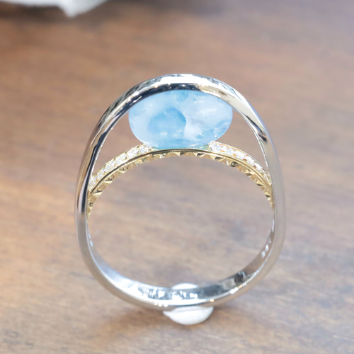 パライバトルマリン イン クォーツ 1.26ct 指輪・リング bienra 通販