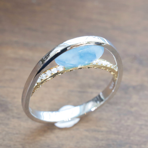 パライバトルマリン イン クォーツ 1.26ct 指輪・リング bienra 通販