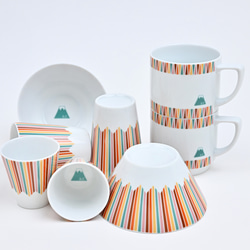 富士山モチーフ　カップ（ＨＬ）　レトロ 3枚目の画像