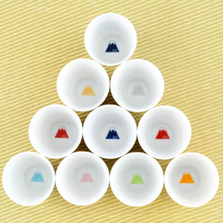 富士山モチーフ　カップ（ＨＬ）　レトロ 8枚目の画像