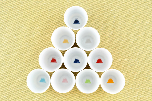 富士山モチーフ　カップ（ＨＬ）　レトロ 8枚目の画像