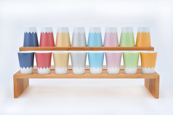 富士山モチーフ　カップ（ＨＬ）　レトロ 5枚目の画像