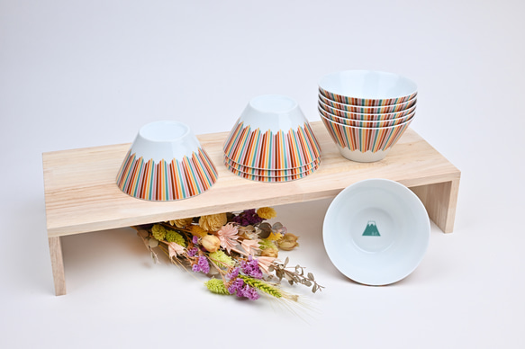 富士山モチーフ　マルチボール　レトロ 1枚目の画像