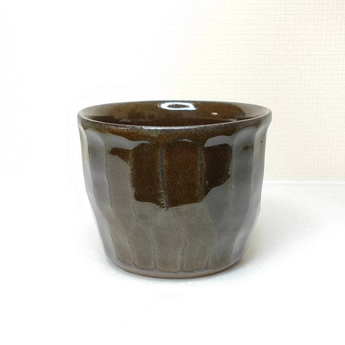 コーヒーカップ ダークブラウン 陶器 軽い マグカップ 山猫軒 通販
