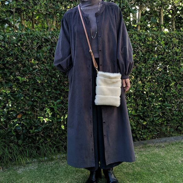 コーデュロイ ロングシャツワンピース ワンピース N² Closet (エヌクロ