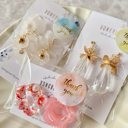 ꫛꫀꪝ✧‧˚ ラテハートリング サージカルステンレス レジンアクセサリー フリーサイズリング クリスマス プレゼント 9枚目の画像