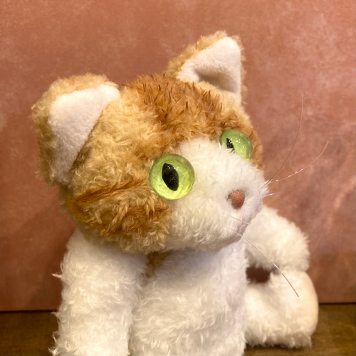 ハチワレ茶白猫 ぬいねこ 猫のぬいぐるみ ぬいぐるみ nano 通販