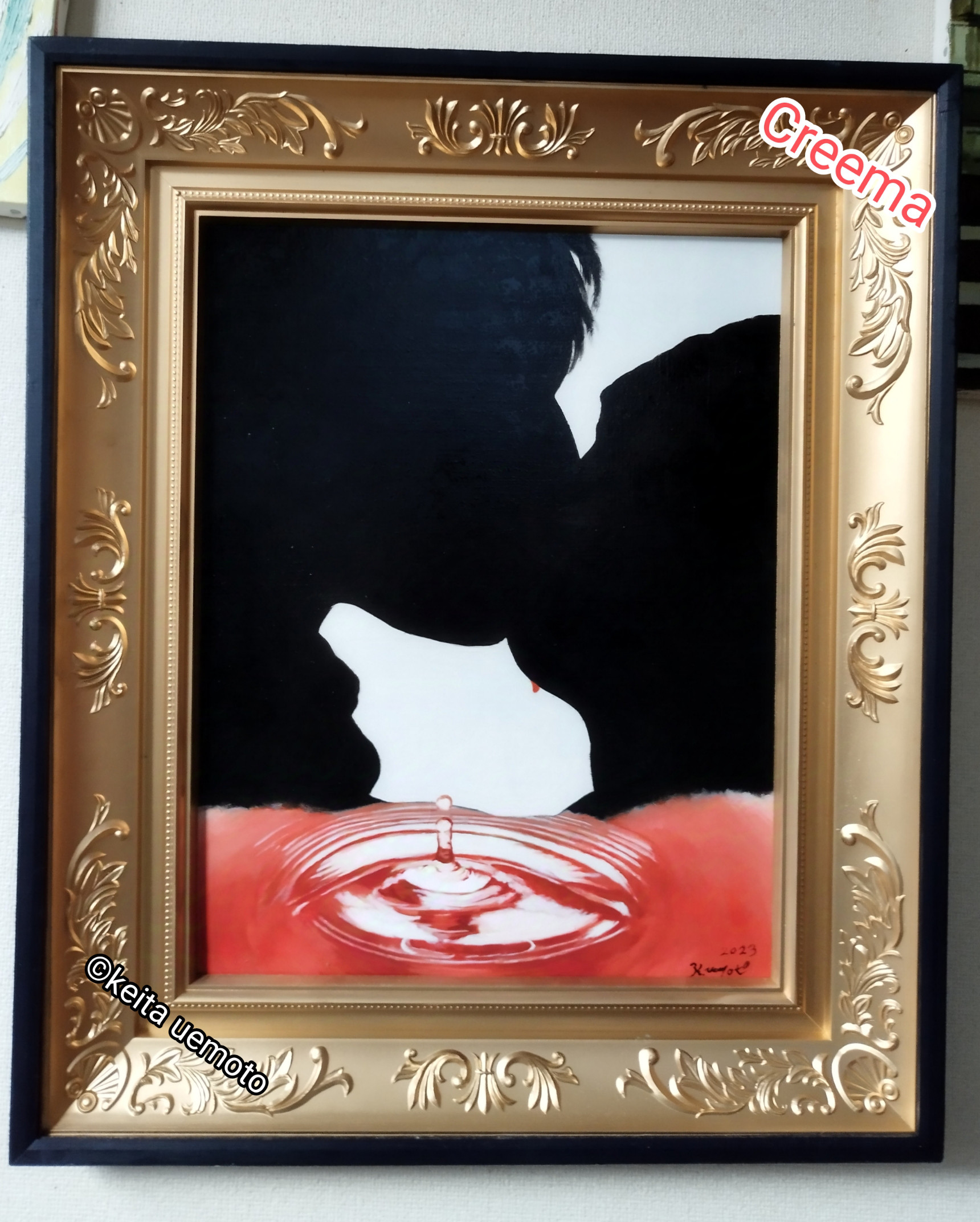 原画 絵画作品 【愛別離苦】