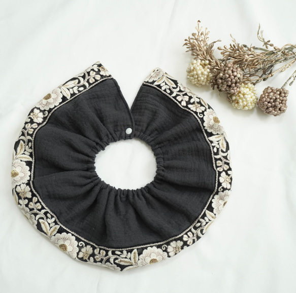 【ヘッドドレス＊スタイ＊オーダーページ】 セーラースタイ⚓お名前 刺繍 | baby's breath