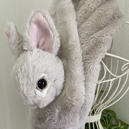 ウサギのぬいぐるみマフラー (ベージュ) うさぎグッズ ウサギ ウサギのぬいぐるみマフラー (ベージュ) うさぎグッズ ウサギ