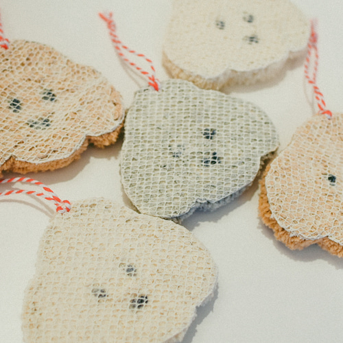 トイプードルのクリスマスオーナメント その他インテリア雑貨 uchuuinu