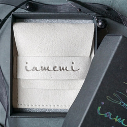 「灯火」キャンドル ピアス イヤリング ろうそく クリスマス ガーネット 淡水パール 天然石 1月誕生石 冬 プレゼント 8枚目の画像