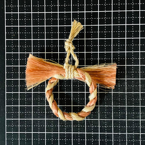 国産精麻《ミニしめ縄飾り》 その他インテリア雑貨 LUNARIA 通販