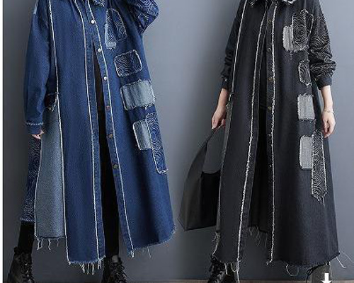 EVISU　デニムロングピーコート　サイズ40　送料込み 楽天市場】デニムコート アウター レディース ロング 春秋