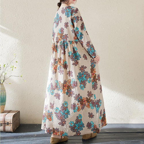 大きいサイズ】 レディース ロング ワンピース 春夏 秋 新品