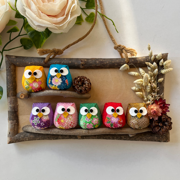 最終価格・かわいい  ♪  ふくろうの置物♡作家さんの手作り♡ 楽天市場】【1組】瀬戸焼 なごみ フクロウ 5.5×5.8×高6cm 陶器 日本製