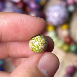 アンティーク バングル プリカジュール 花 葉 鱗模様 A35 アンティーク バングル プリカジュール 花 葉 鱗模様 A35