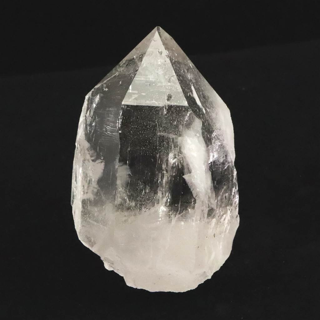 ネパール ヒマラヤ山脈 アンナプルナ産 水晶 原石 水入り レコード