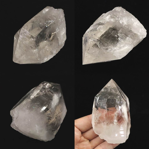 ネパール アンナプルナ産 水晶 ネパール ヒマラヤ山脈 アンナプルナ産 水晶 原石 水入り レコード