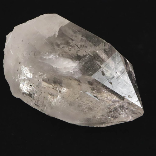 ネパール ヒマラヤ山脈 アンナプルナ産 水晶 原石 水入り レコード