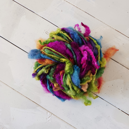 アートヤーン テイルスピニング 手紡ぎ（品番361） 毛糸 四つ実 通販