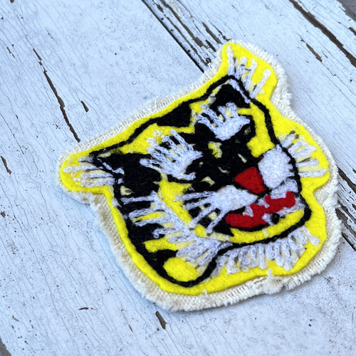 □トラ□チェーン刺繍ワッペン フェルト ステッカー アメカジ □トラ□チェーン刺繍ワッペン フェルト ステッカー アメカジ