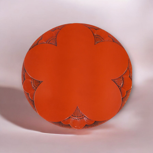 木製 お皿 プレート 梅の花 木彫 漆塗 中皿 ふじ 通販 18552146