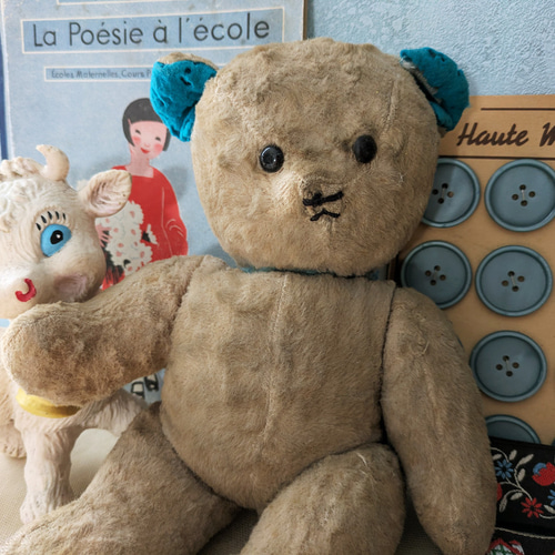 フランス 1950-1960年 くまのぬいぐるみ ぬいぐるみ Mon Atelier