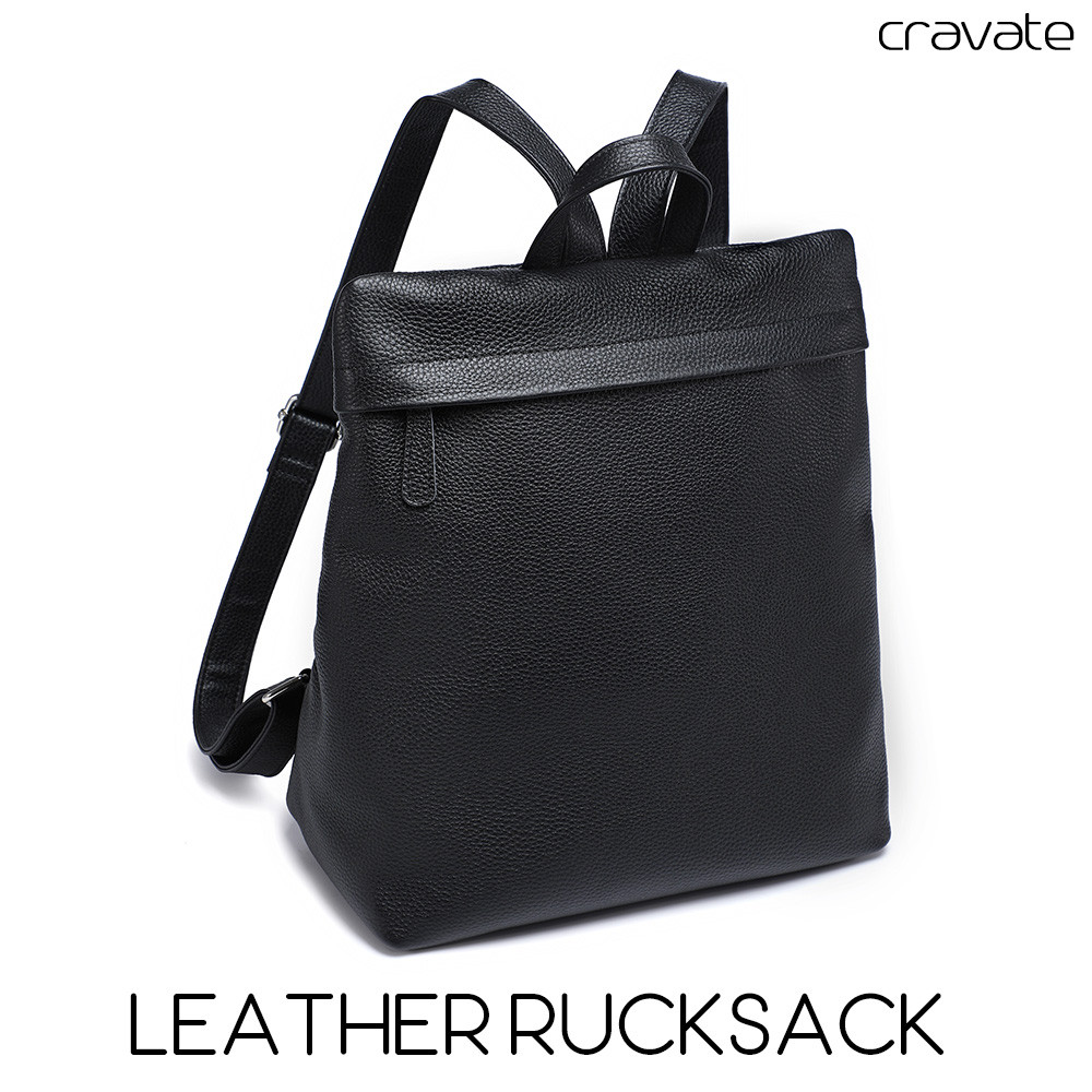 リュック レザー 本革 シンプル おしゃれ かっこいい 通学 通勤  リュックサック バックパック ブラック 黒 A4 6,872円
