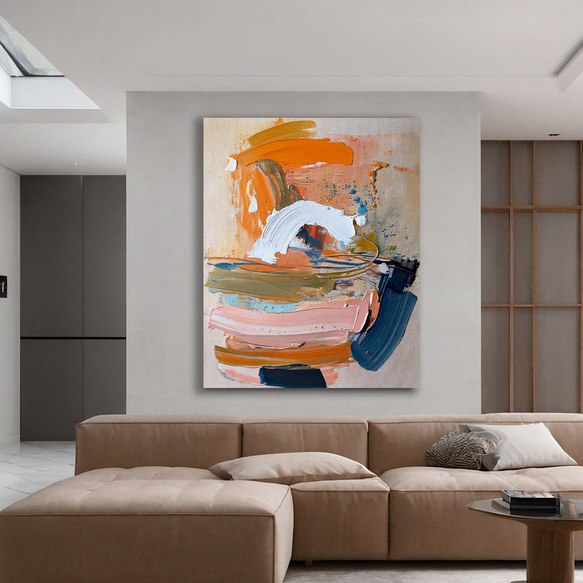 K.R. 風景画 抽象画 版画 直筆サイン入り アメリカの作家？ インテリア K.R. 風景画 抽象画 版画 直筆サイン入り アメリカの作家