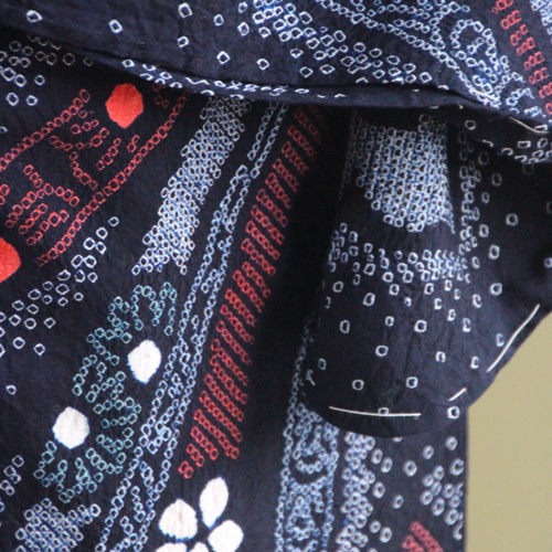 専用✺美品 有松鳴海絞り 居敷当付き 高級浴衣 綿 着物 A2144 5c6bf8ce45a55294cdb2da8e1b06cd