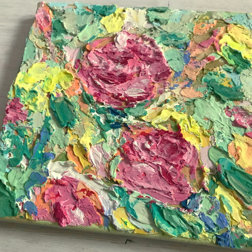 原画 抽象画 アクリル画 手描き モダンアート テクスチャ―アート