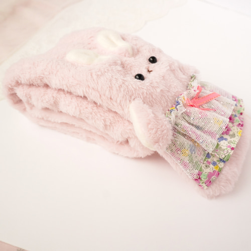 名入れ可♡うさぎのぬいぐるみマフラー♡女の子ネックウォーマー