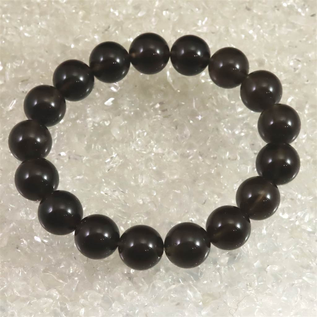 インドネシア産 アグニマニタイト　(3A)  12mmブレスレット 38.6g #16875