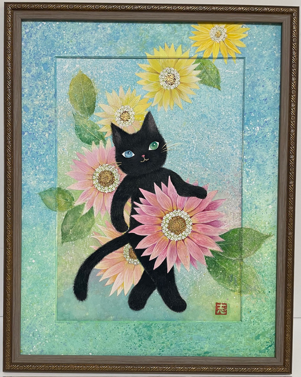 アート絵画風景画植物画花鳥風月猫イラストインテリア綺麗可愛い