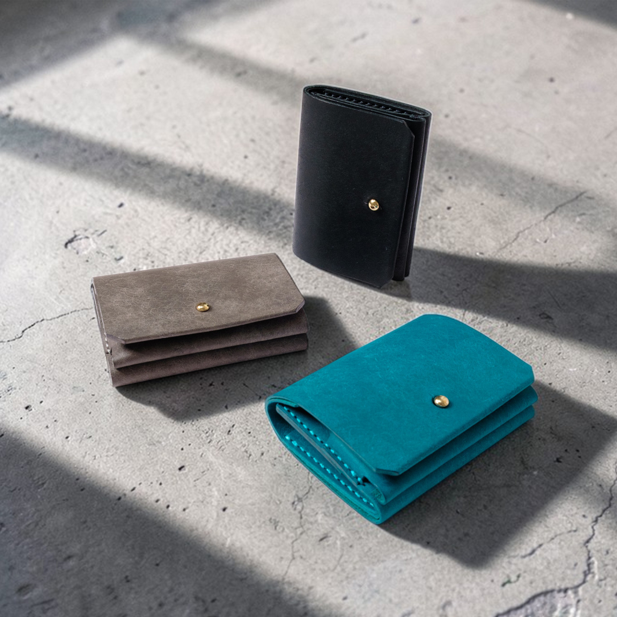 お札が折れない 三つ折り財布｜本革 ミニ財布 小さい財布｜Sabrina