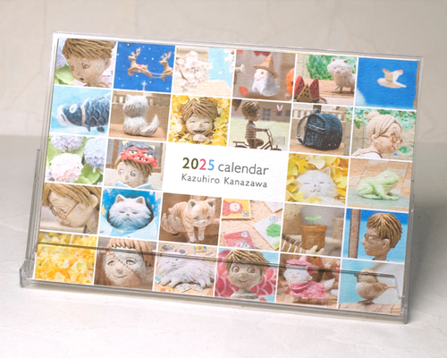 卓上】2025年1月～2026年2月 紙で作ったメルヘンカレンダー カレンダー