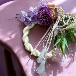 お正月＊しめ縄飾り＊お正月飾り＊蘭＊マム＊玄関飾り＊フラワーギフト