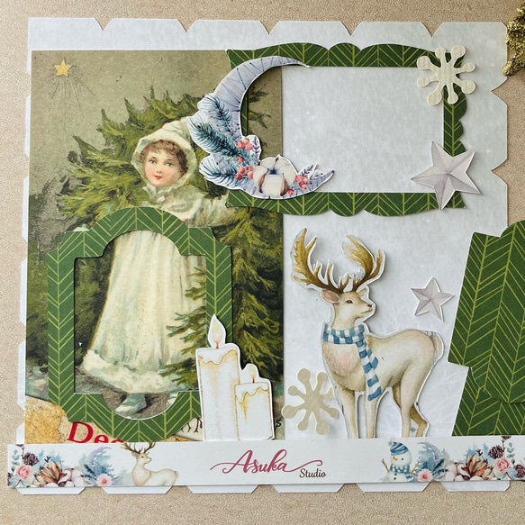 ユラりんママさん専用！クリスマスペーパーセット＆アルバムカバー二冊 ユラりんママさん専用！クリスマスペーパーセット＆アルバムカバー二冊