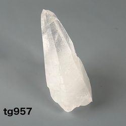 ガネーシュヒマール産 ヒマラヤ水晶 原石ポイント tg957 天然石 pinky