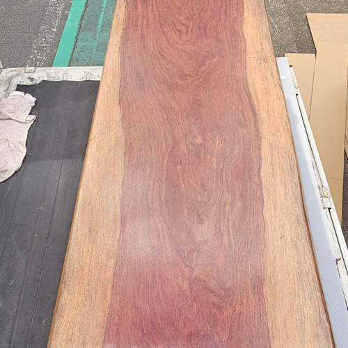 ブビンガ どれでも 30万円 特大 大特価 一枚板 ダイニング テーブル  